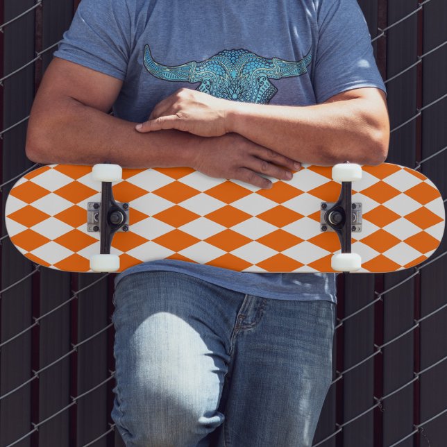 Skateboard Diseño de los comprobadores de diamantes de Harleq (Subido por el creador)