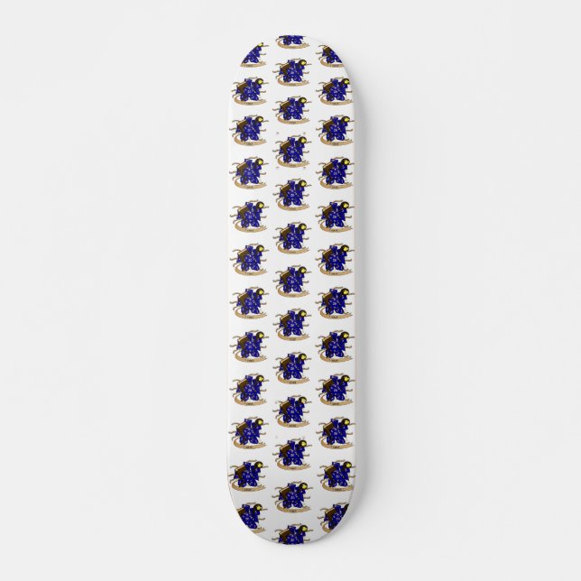 Skateboard Diseño de los dados del asistente (Anverso )