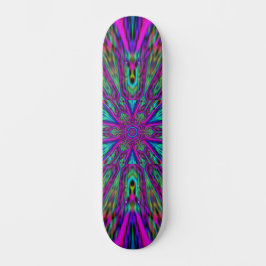 Skateboard diseño de mandala