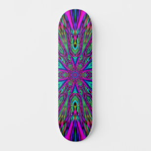Skateboard diseño de mandala