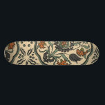 Skateboard Diseño de mosaico persa floral decorativo<br><div class="desc">Decoración floral decorativa,  esta teja persa cuenta con varias flores que bailan juntas en una maravillosa mezcla de colores. ¿Conoce a alguien que ama las flores o los diseños de otros países? ¡Este sería el regalo perfecto para ellos!</div>