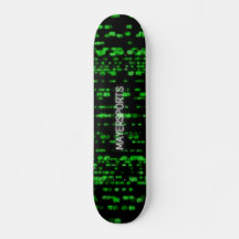 Diseño de números verdes de hackers