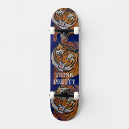 SKATEBOARD DISEÑO DE PATINAJE POR EL ARTISTA PAULA REILLY