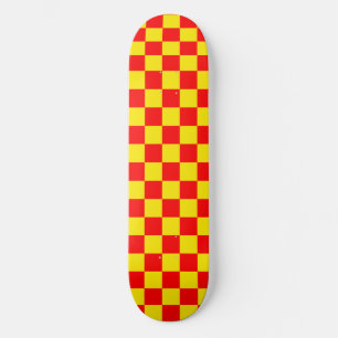 Skateboard Diseño de patrón de verificación de verificación d