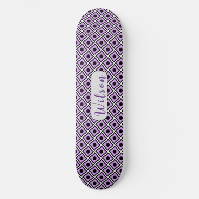 Skateboard diseño de patrones (Anverso)