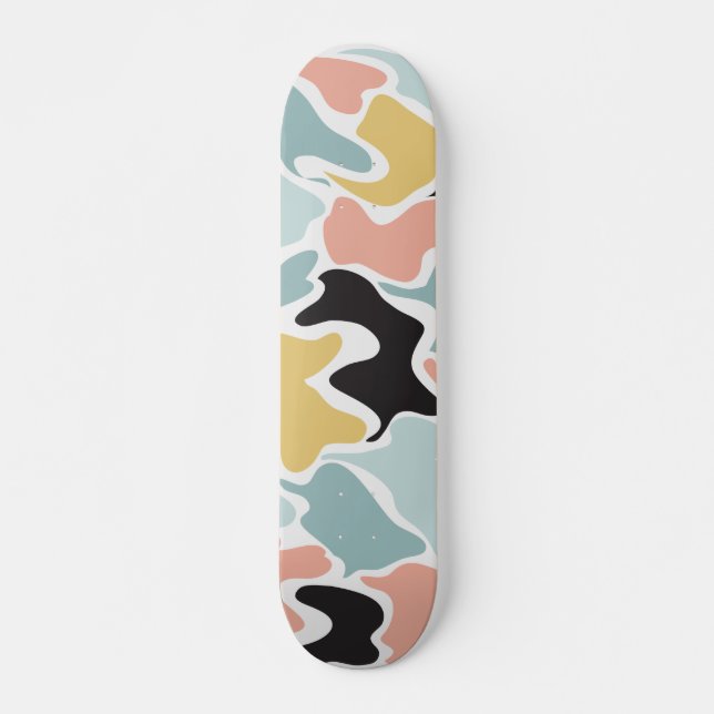 Skateboard Diseño de patrones irregulares (Anverso )