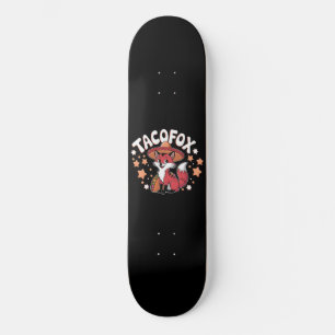 Skateboard Diseño de personalizado de zorro taco para amantes
