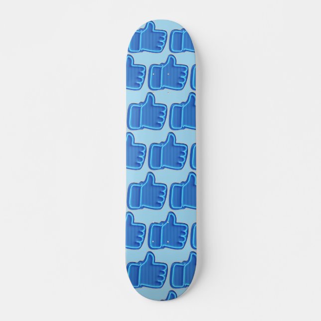 Skateboard Diseño de personalizar Like Neon Hand (Anverso )