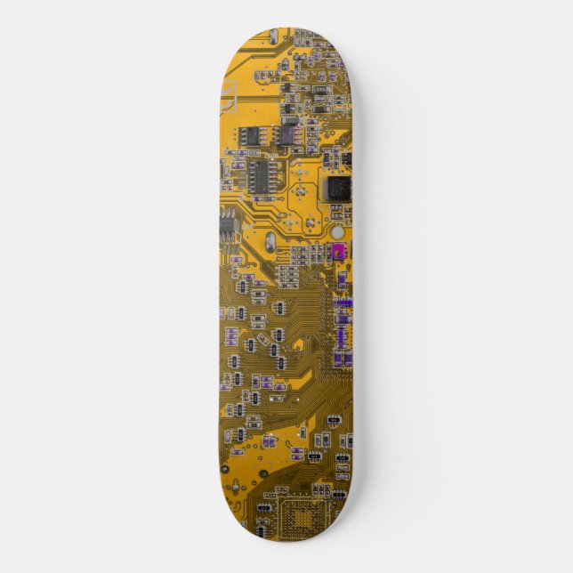Skateboard Diseño de placa de circuito PCB naranja claro para (Anverso)