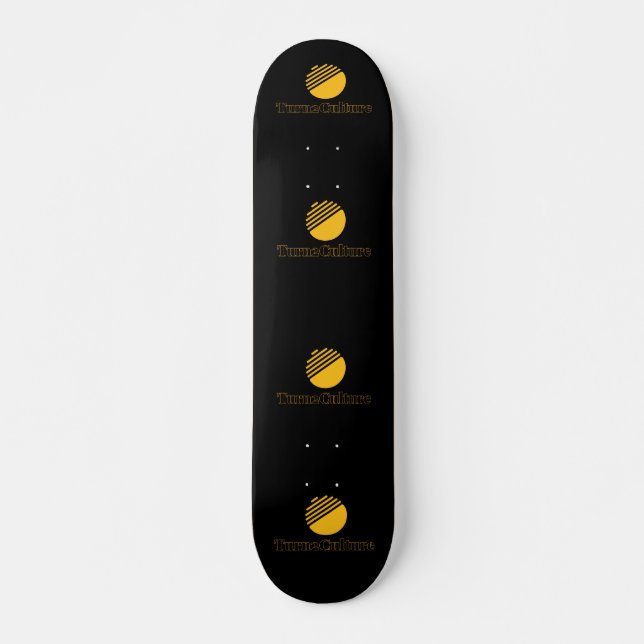 Skateboard Diseño de Turn2Culture (Anverso )