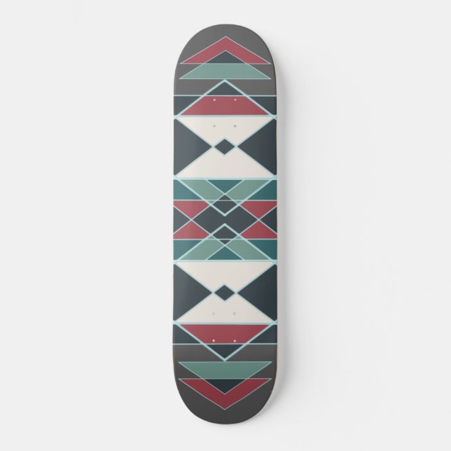Skateboard Diseño de una manta de arte nativo del suroeste de (Anverso)