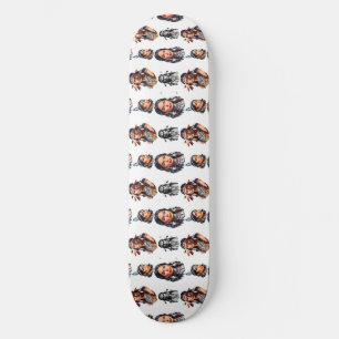 Skateboard Diseño del patrón de tribu indígena nativo america