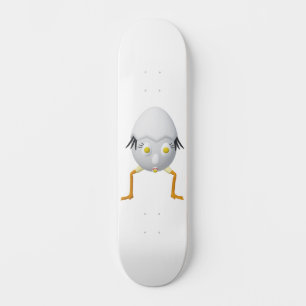 Skateboard Diseño divertido del personaje de huevo RG y RA
