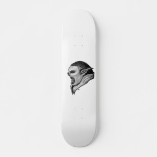 Skateboard Diseño en blanco y negro de Troll