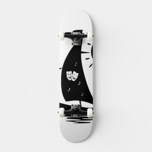 Skateboard Diseño exclusivo de vela en teatro