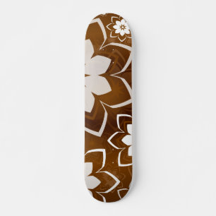 Skateboard Diseño floral 13