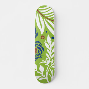 Skateboard Diseño floral 27