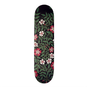 Skateboard Diseño floral de J. Owen, 1863