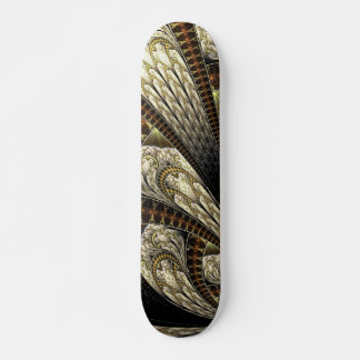 Skateboard Diseño fractal contemporáneo Color neutro