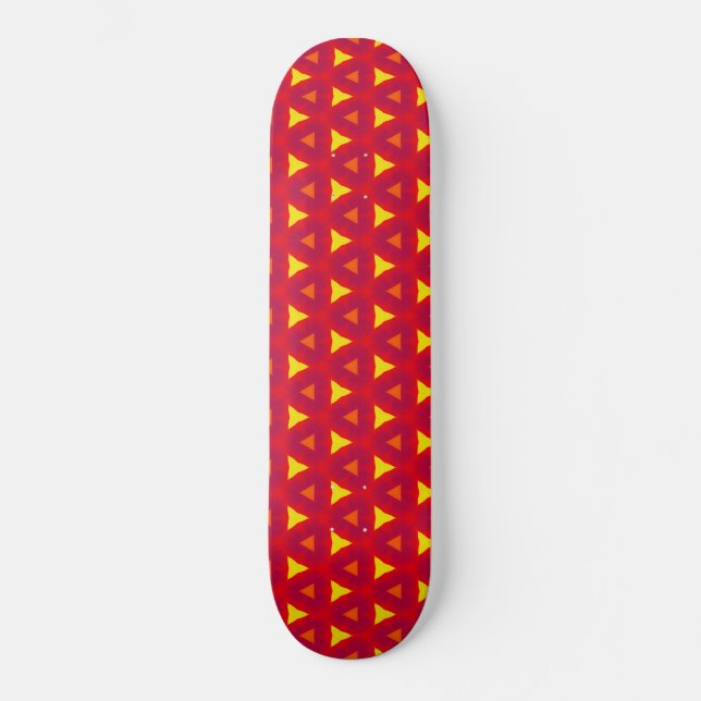 Skateboard Diseño gráfico abstracto (Anverso)