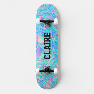 Skateboard Diseño holográfico único y genial