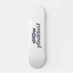 Skateboard Diseño moderno, simple, audaz, urbano