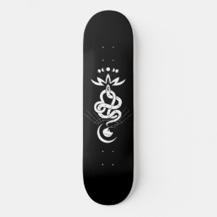Skateboard Diseño original para impresión de serpientes 2025,
