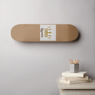 Skateboard Diseño Reina/Corona