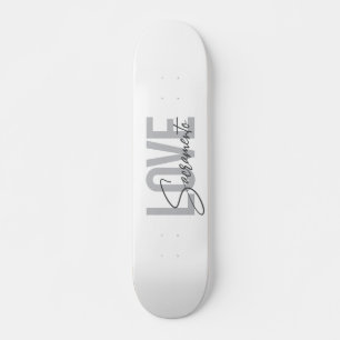 Skateboard Diseño sencillo, fresco y moderno de Love Sacramen