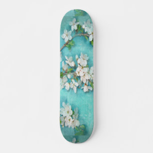 Skateboard Diseño tradicional de flores - abstracto