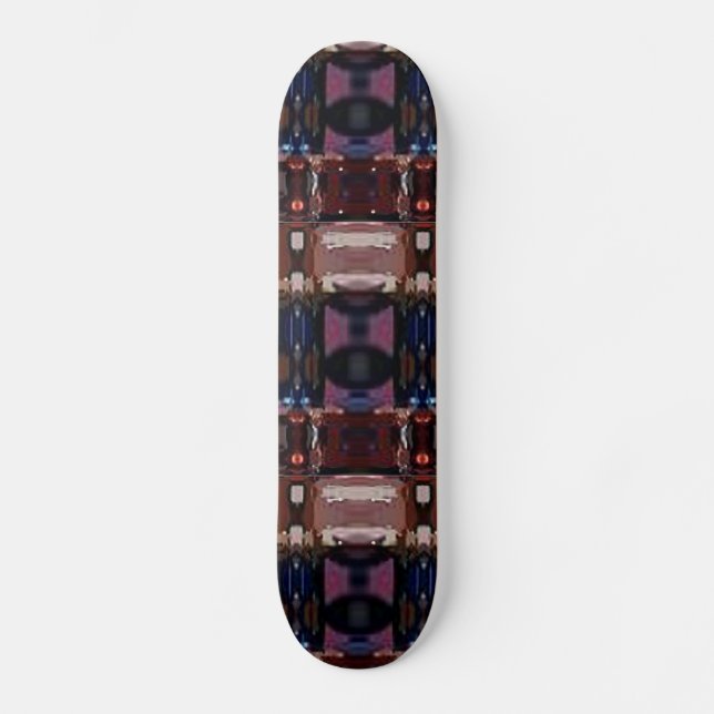 Skateboard Diseño tribal 1 (Anverso)