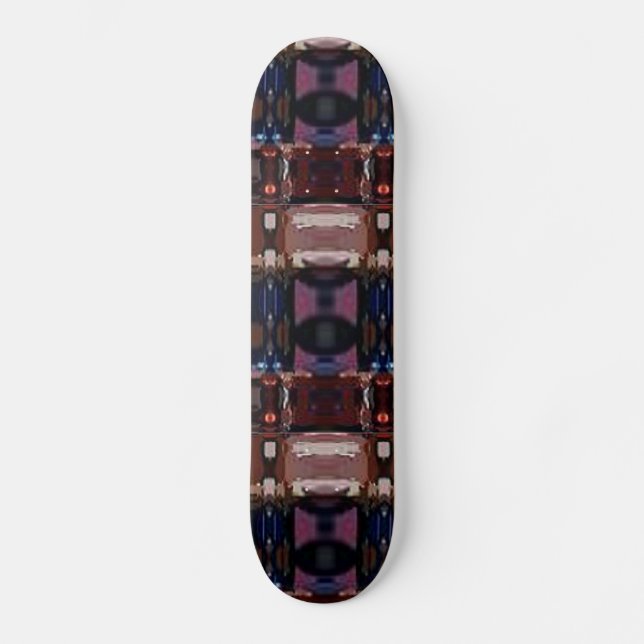 Skateboard Diseño tribal 1 (Anverso)