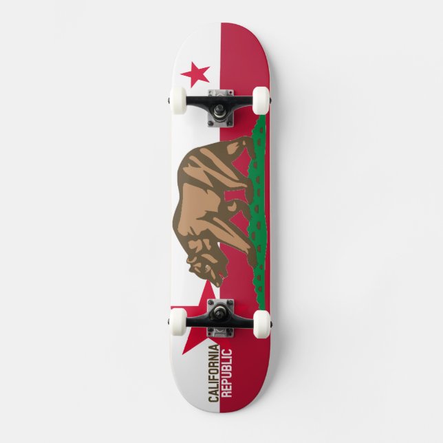 Skateboard Diseños cabidos bandera del estado de la REPÚBLICA (Anverso)