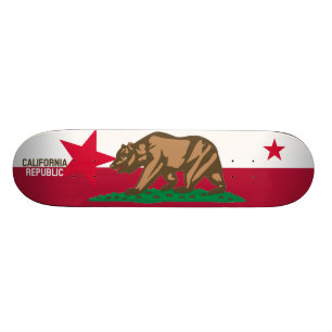Skateboard Diseños cabidos bandera del estado de la REPÚBLICA