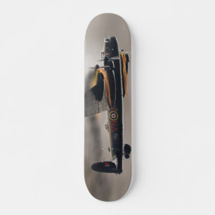 Skateboard Disparo de un avión bomba en Lancaster