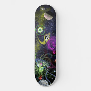 Skateboard Diva espacial