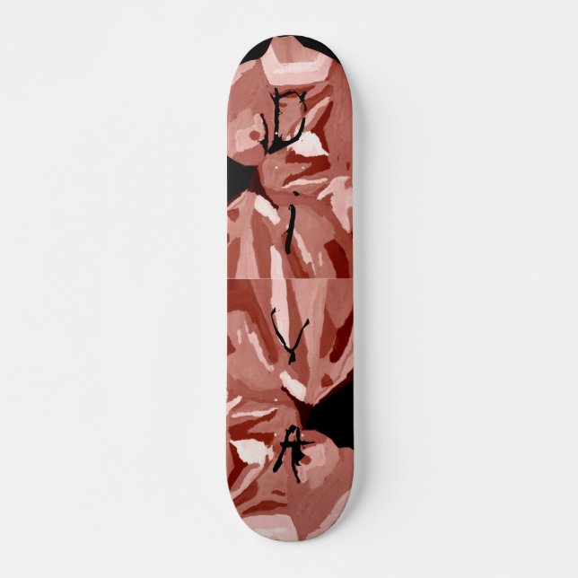 Skateboard Diva Fashionista En Neutral (Anverso )