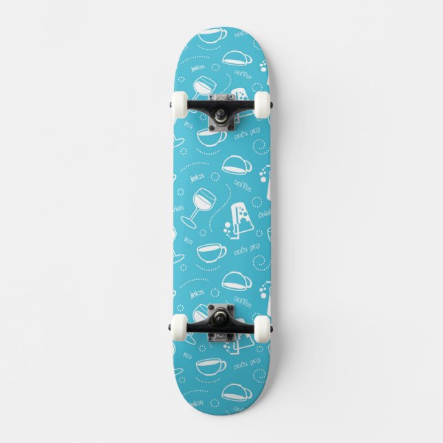 Skateboard Diversas bebidas (Anverso)