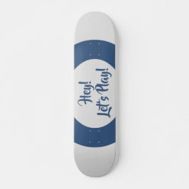 Skateboard Diversión Hey Vamos a Jugar Azul