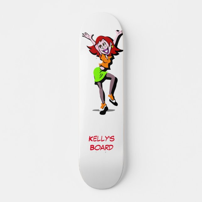 Skateboard Diversión personalizada (Anverso )