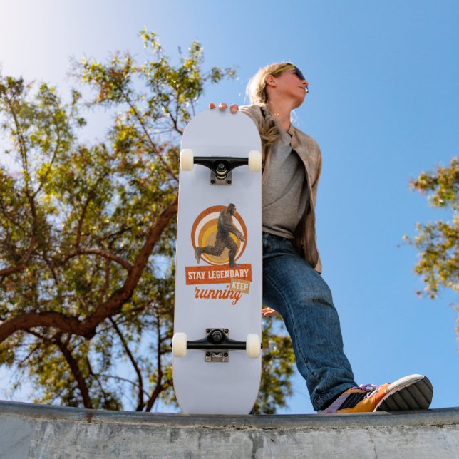 Skateboard Divertida Motivación para Correr de Bigfoot (Exterior 1)