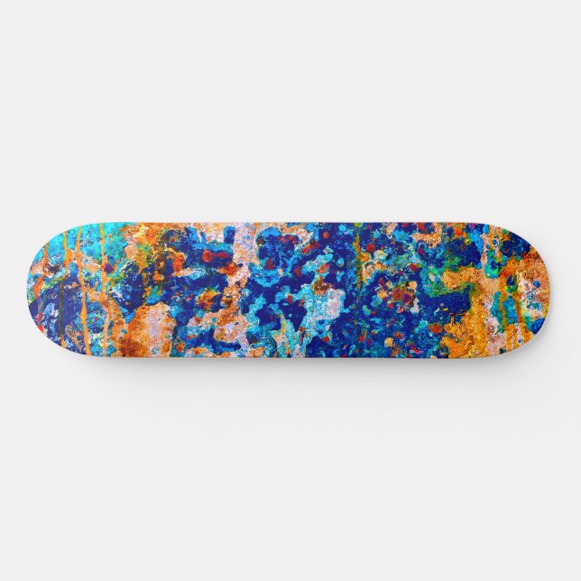 Skateboard Divertido de Guay de arte oxidado único (Horz)