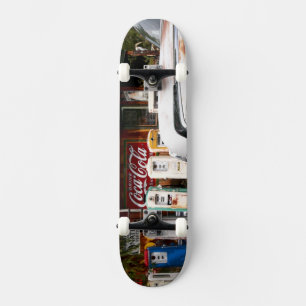 Skateboard Dixon, Nuevo México, Estados Unidos. Coche antiguo