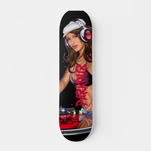 SKATEBOARD DJ, PARKOUR (Anverso )