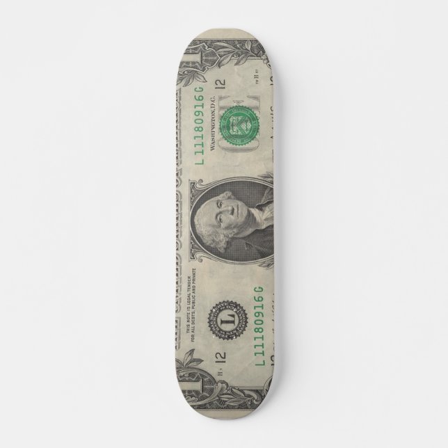 Skateboard dólar (Anverso )