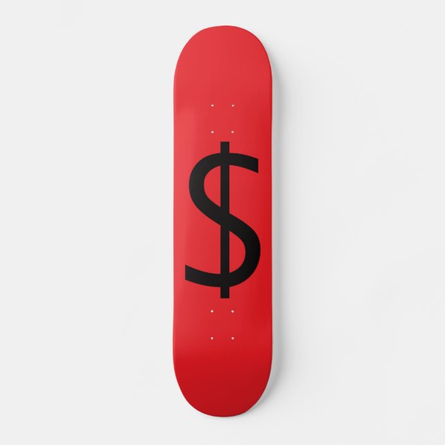 Skateboard Dólar $igno  (Anverso)