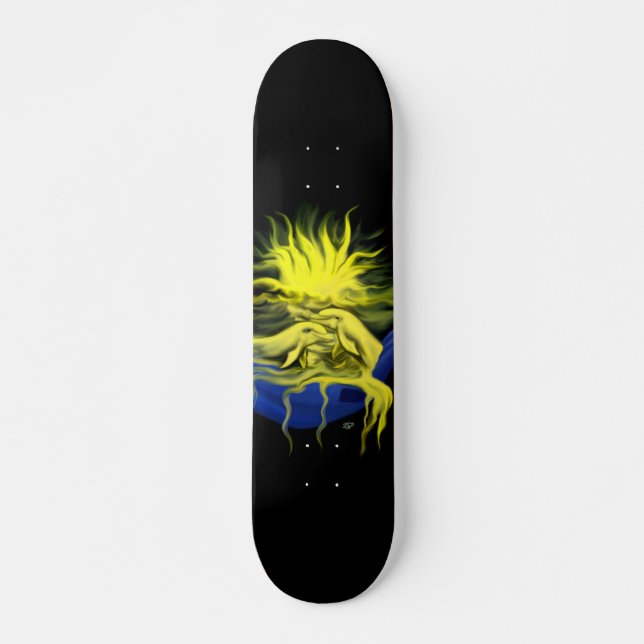 Skateboard Dolphin Love (Anverso )