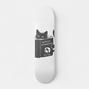Skateboard Dominación del mundo del gato para los gatos - El