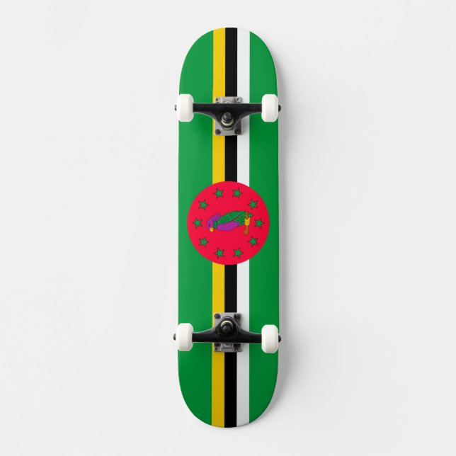 Skateboard Dominica (Anverso)