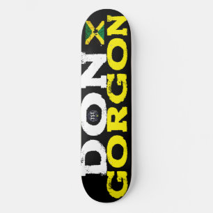 Skateboard DON GORGON JMT 8 Placa de patinaje de 1/2"